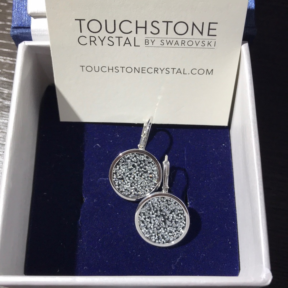 Touchstone by Swarovski Tessa Leverback Earrings